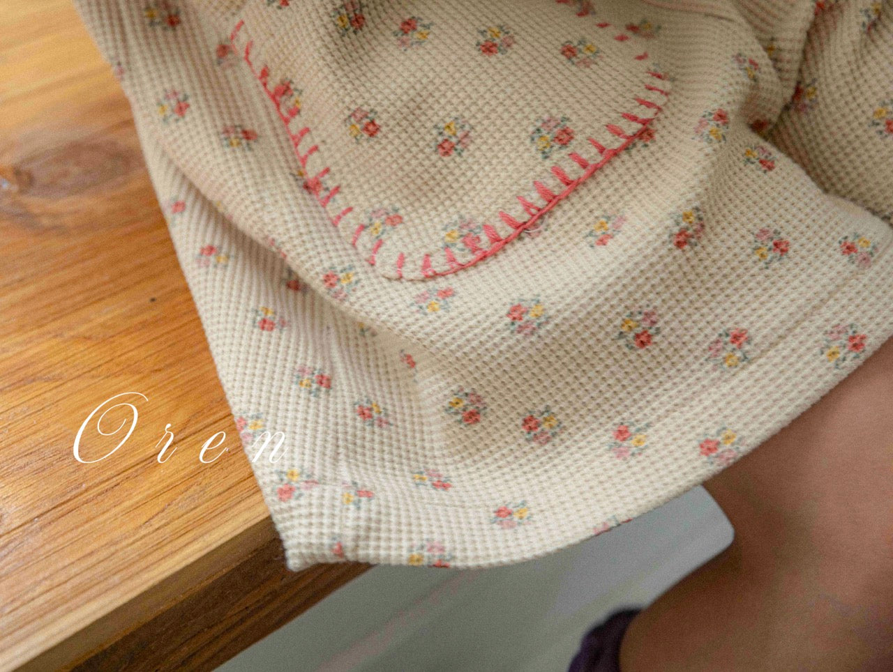 韓國童裝 25秋 | OR25336 Madeleine Waffle Overalls