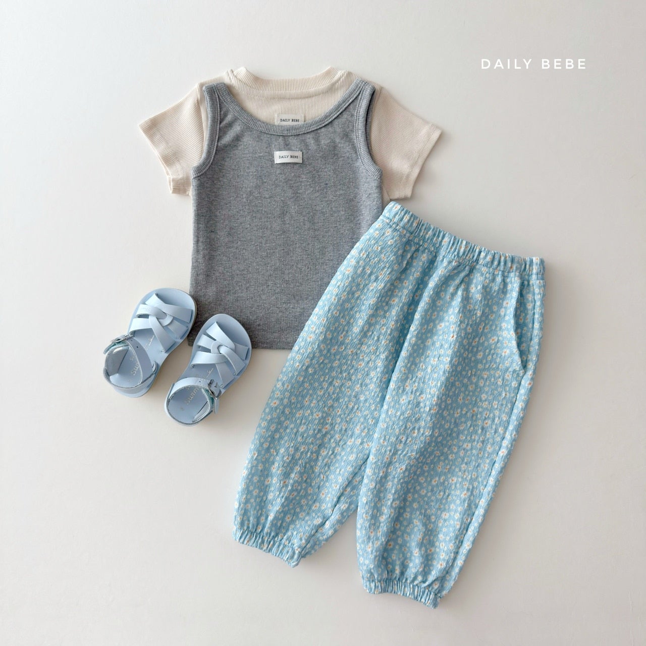 韓國童裝 26夏| DD15 Soft Sleeveless (75-140cm)