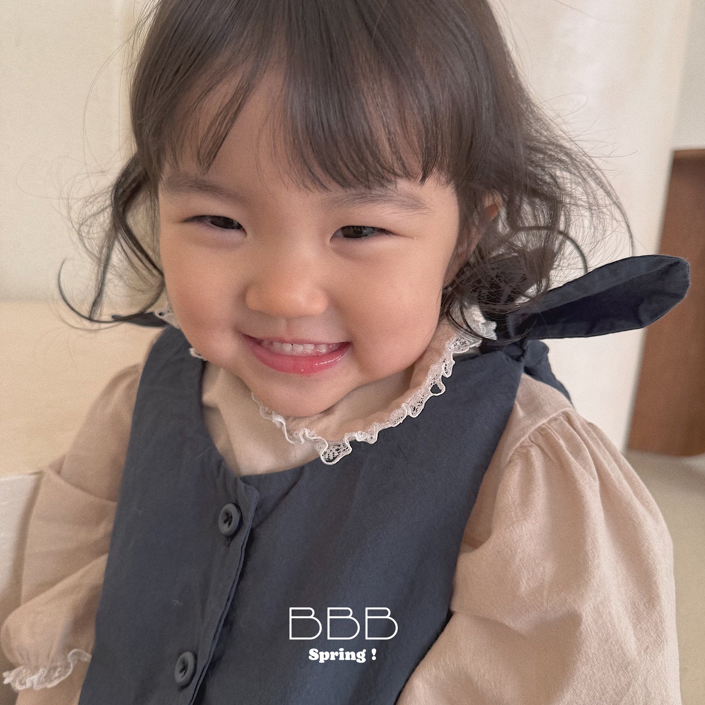 韓國童裝 26春 | BB10 Bebe Collar Blouse (70-110cm)