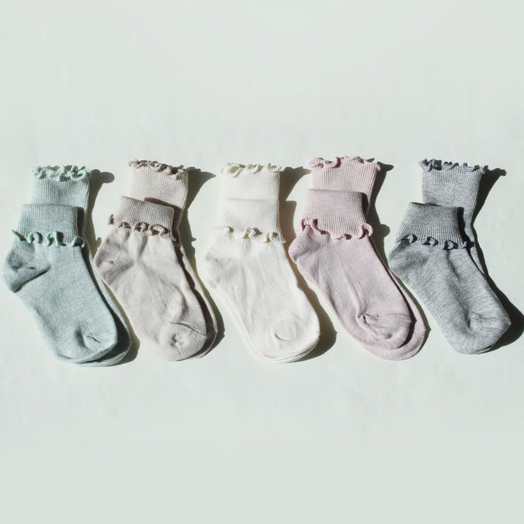 韓國童裝 童襪 Pantone Sock Set of 5 (5對一組)