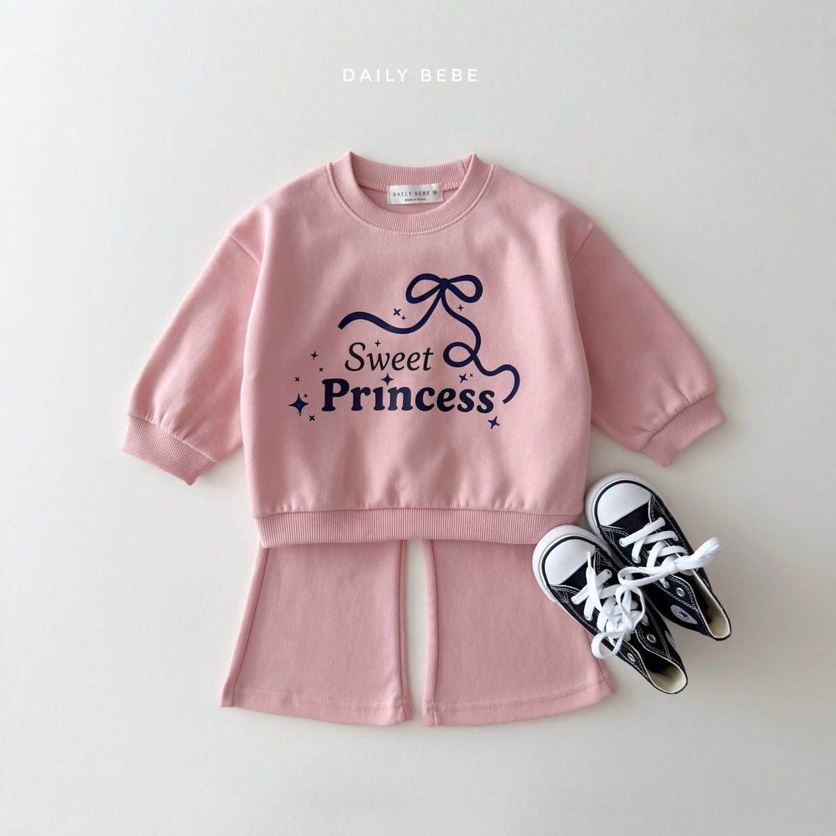 韓國童裝 26秋| DD04 Princess Bootcut Set 套裝