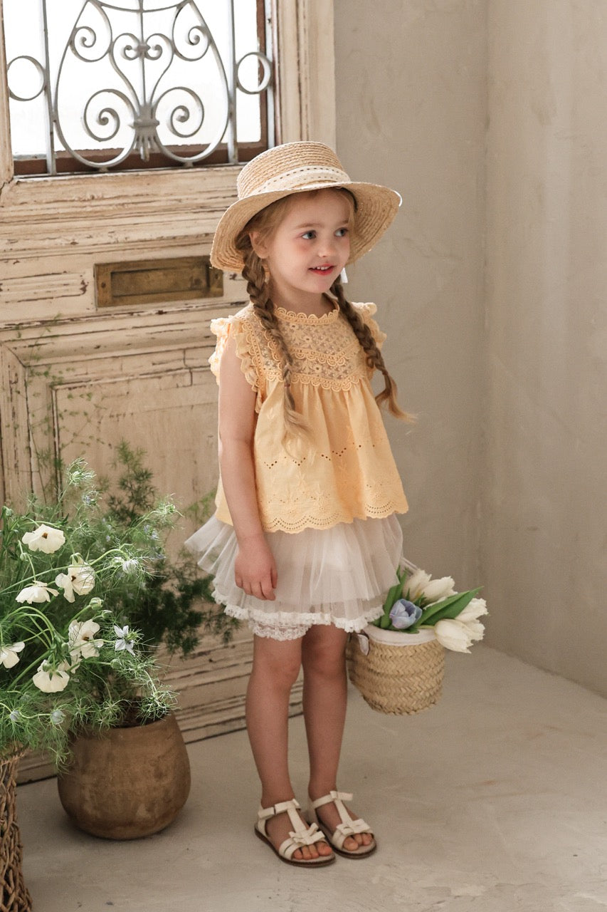 韓國童裝 26夏| FU28 Mio Blouse 米奧襯衫 (90-140cm)