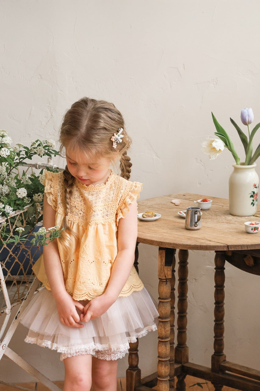 韓國童裝 26夏| FU28 Mio Blouse 米奧襯衫 (90-140cm)