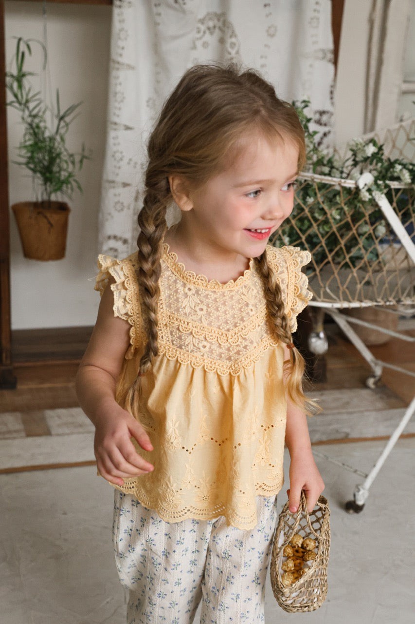 韓國童裝 26夏| FU28 Mio Blouse 米奧襯衫 (90-140cm)