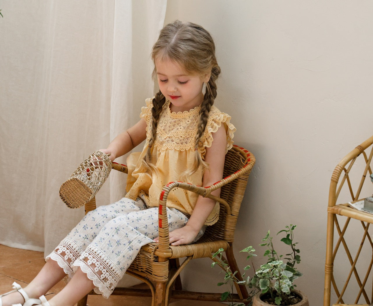 韓國童裝 26夏| FU28 Mio Blouse 米奧襯衫 (90-140cm)