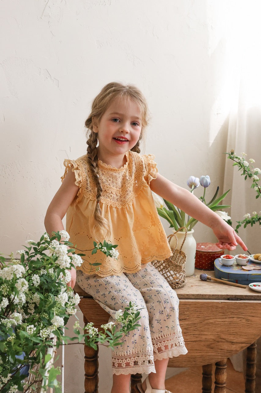 韓國童裝 26夏| FU28 Mio Blouse 米奧襯衫 (90-140cm)