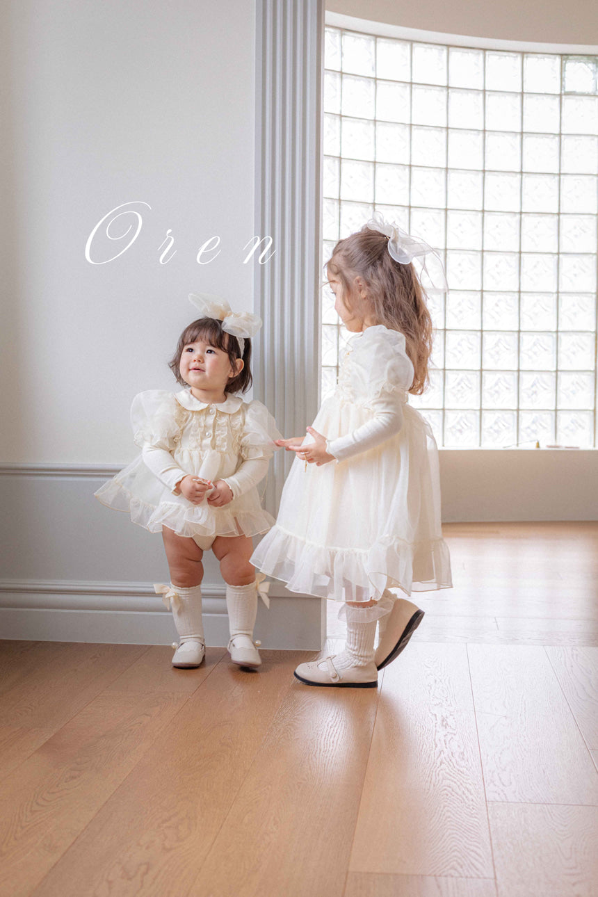 現貨▷ 韓國童裝 25秋 | OR25365 Eloise Organza Suit
