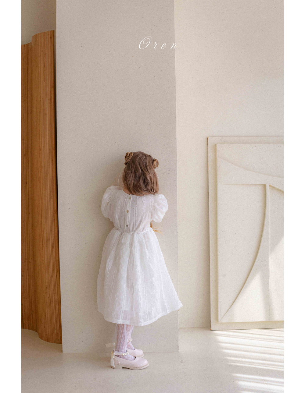 【現貨】韓國童裝 OREN Edel Pure Dress 1歲生日之選
