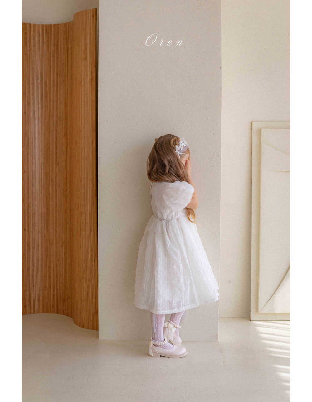 【現貨】韓國童裝 OREN Edel Pure Dress 1歲生日之選