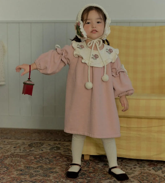 現貨▷  韓國童裝 25秋冬 | OR25571 Verona Embroidered OPS (90)