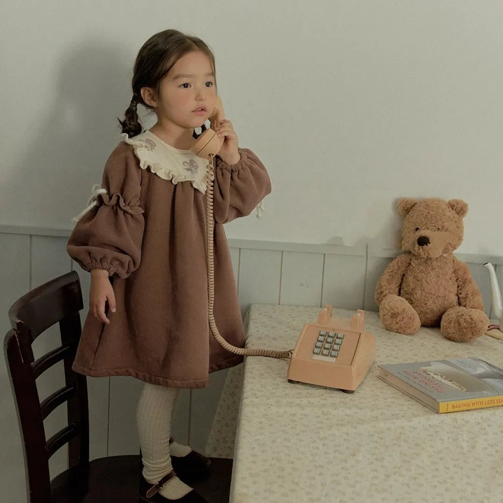 現貨▷  韓國童裝 25秋冬 | OR25571 Verona Embroidered OPS (90)