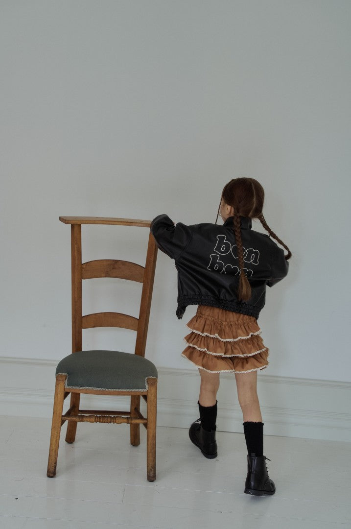 韓國童裝 26秋| MN16 Leather Jacket 外套 (90-130)