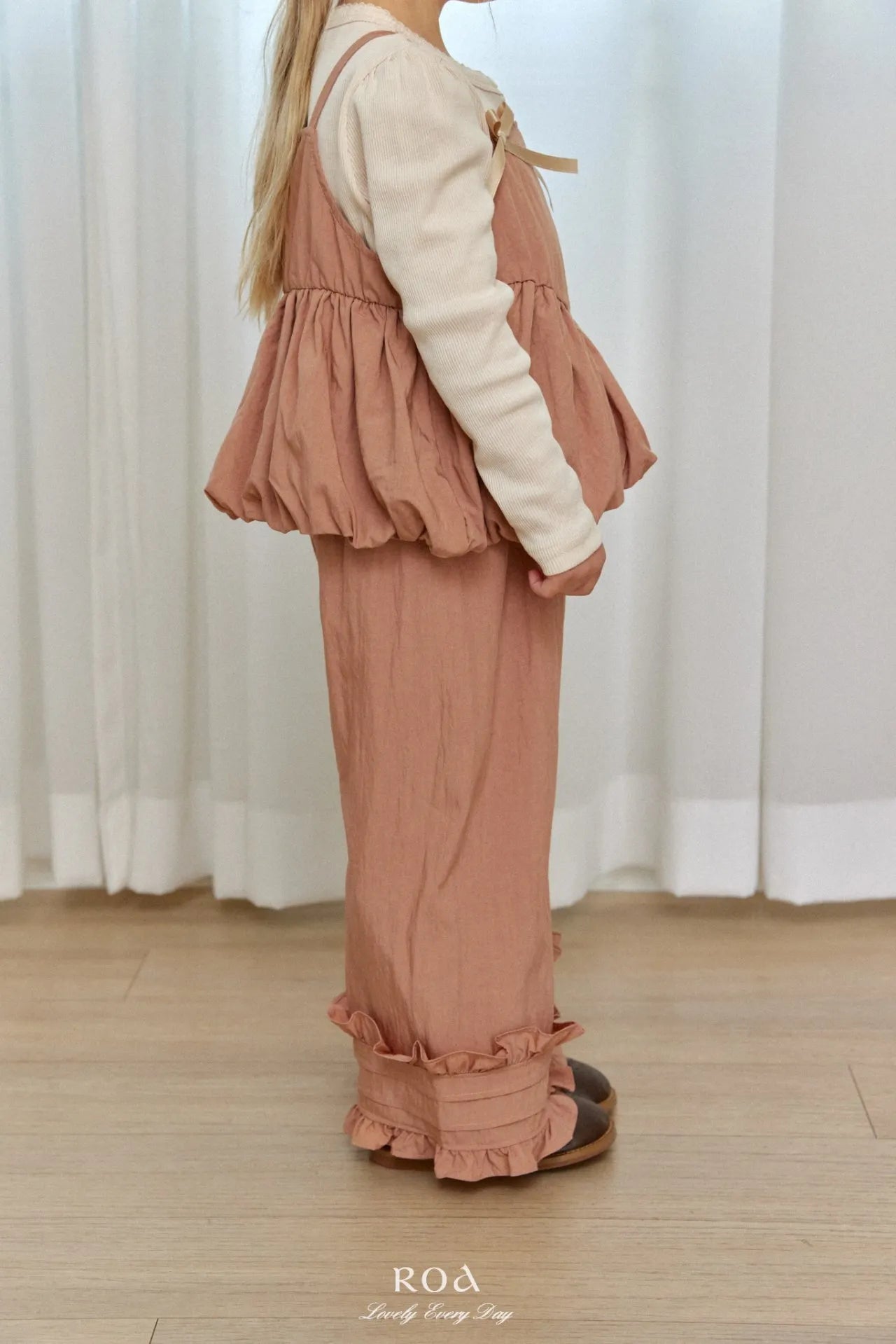 韓國童裝 26春 |   RO05 Ribbon Bubble Set (80~120cm)