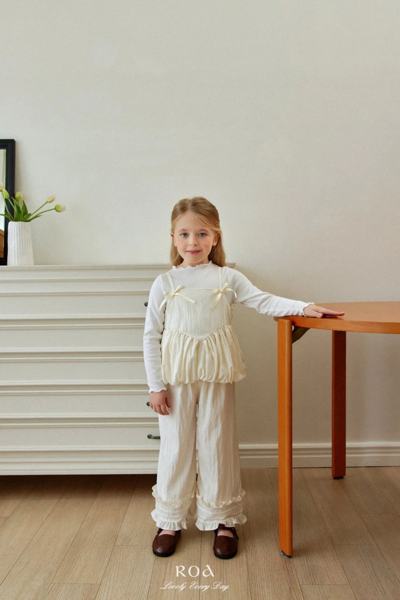 韓國童裝 26春 |   RO05 Ribbon Bubble Set (80~120cm)