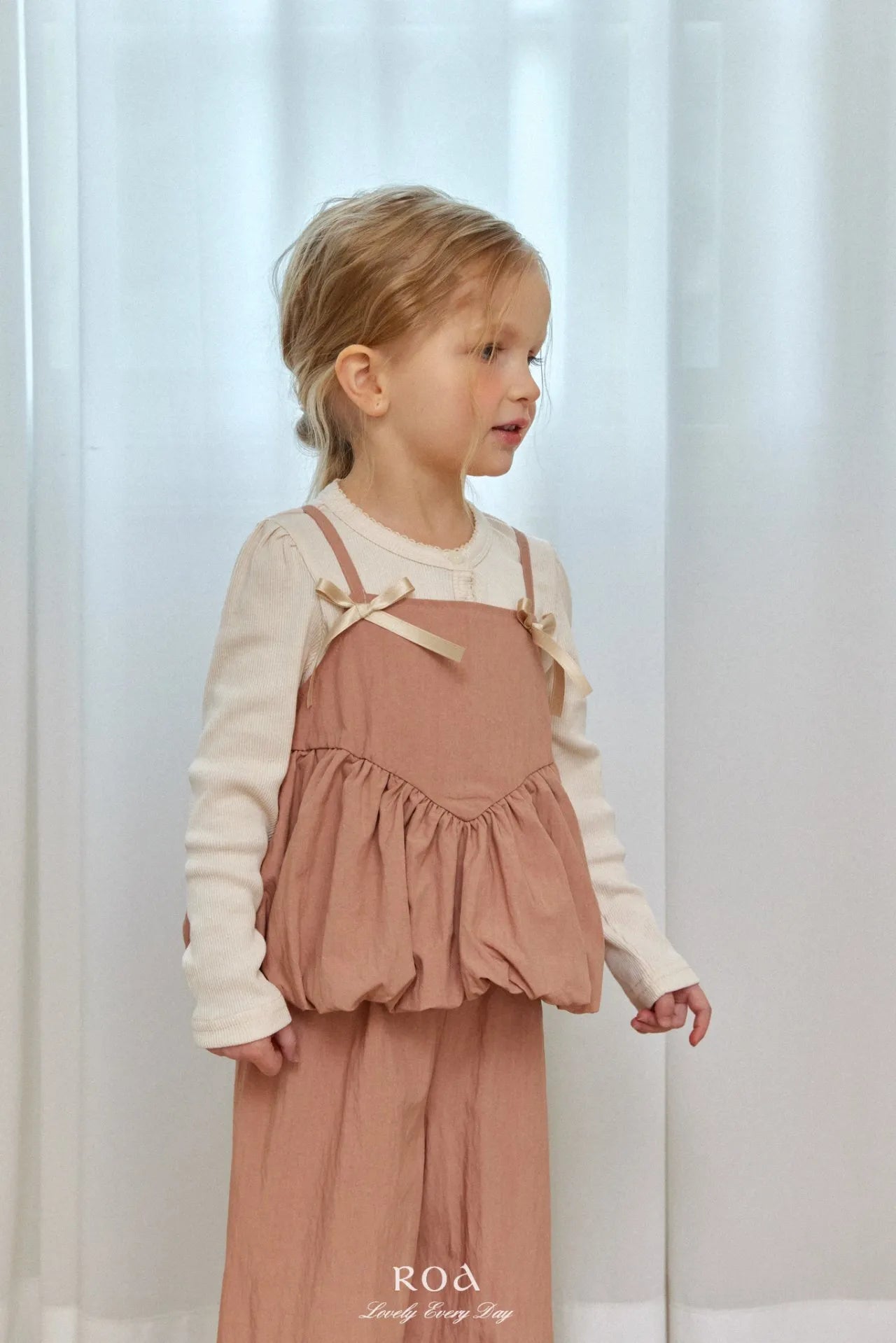 韓國童裝 26春 |   RO05 Ribbon Bubble Set (80~120cm)