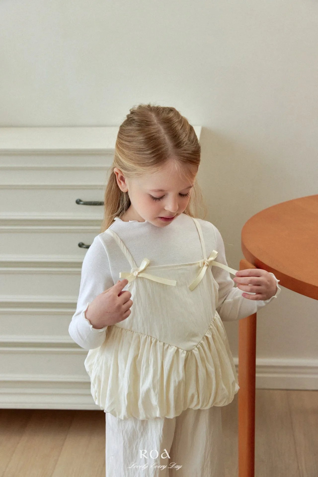 韓國童裝 26春 |   RO05 Ribbon Bubble Set (80~120cm)
