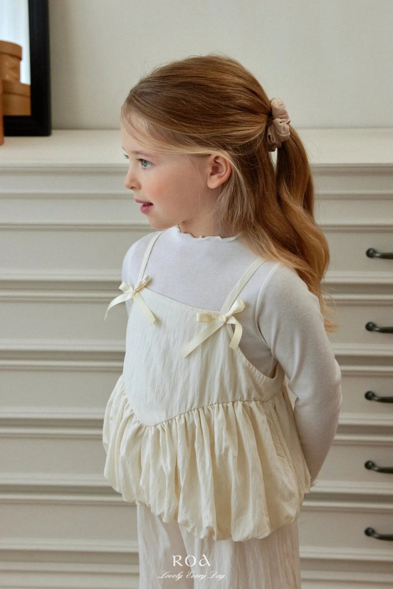 韓國童裝 26春 |   RO05 Ribbon Bubble Set (80~120cm)