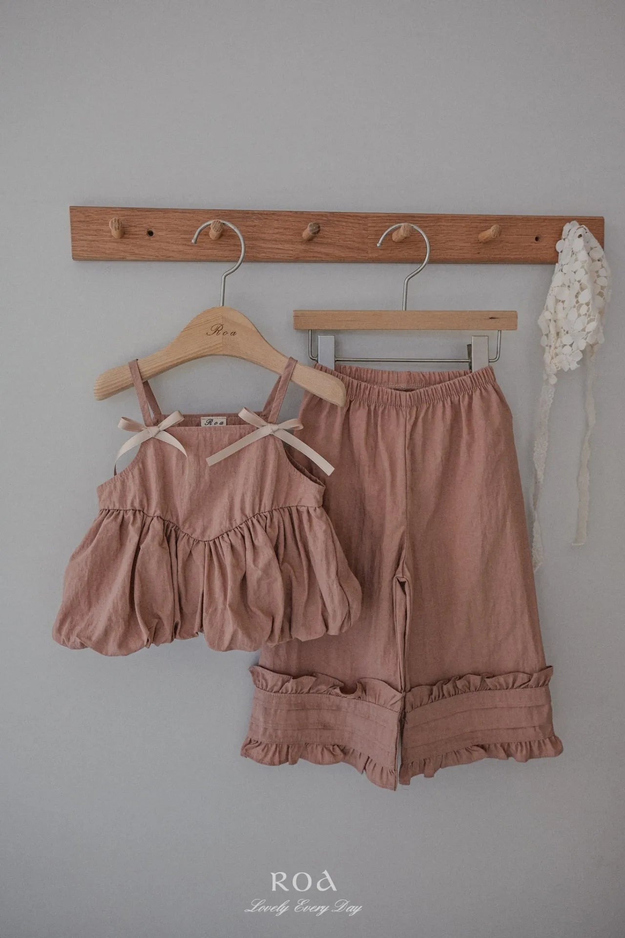 韓國童裝 26春 |   RO05 Ribbon Bubble Set (80~120cm)