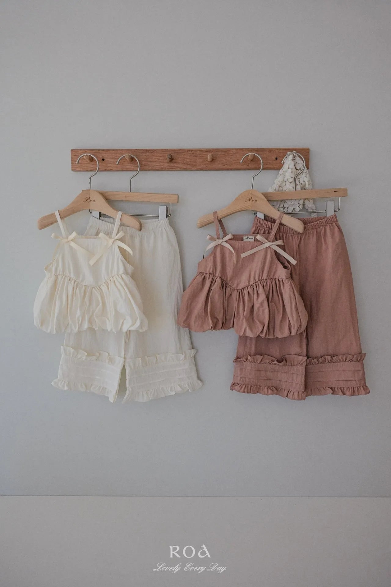 韓國童裝 26春 |   RO05 Ribbon Bubble Set (80~120cm)