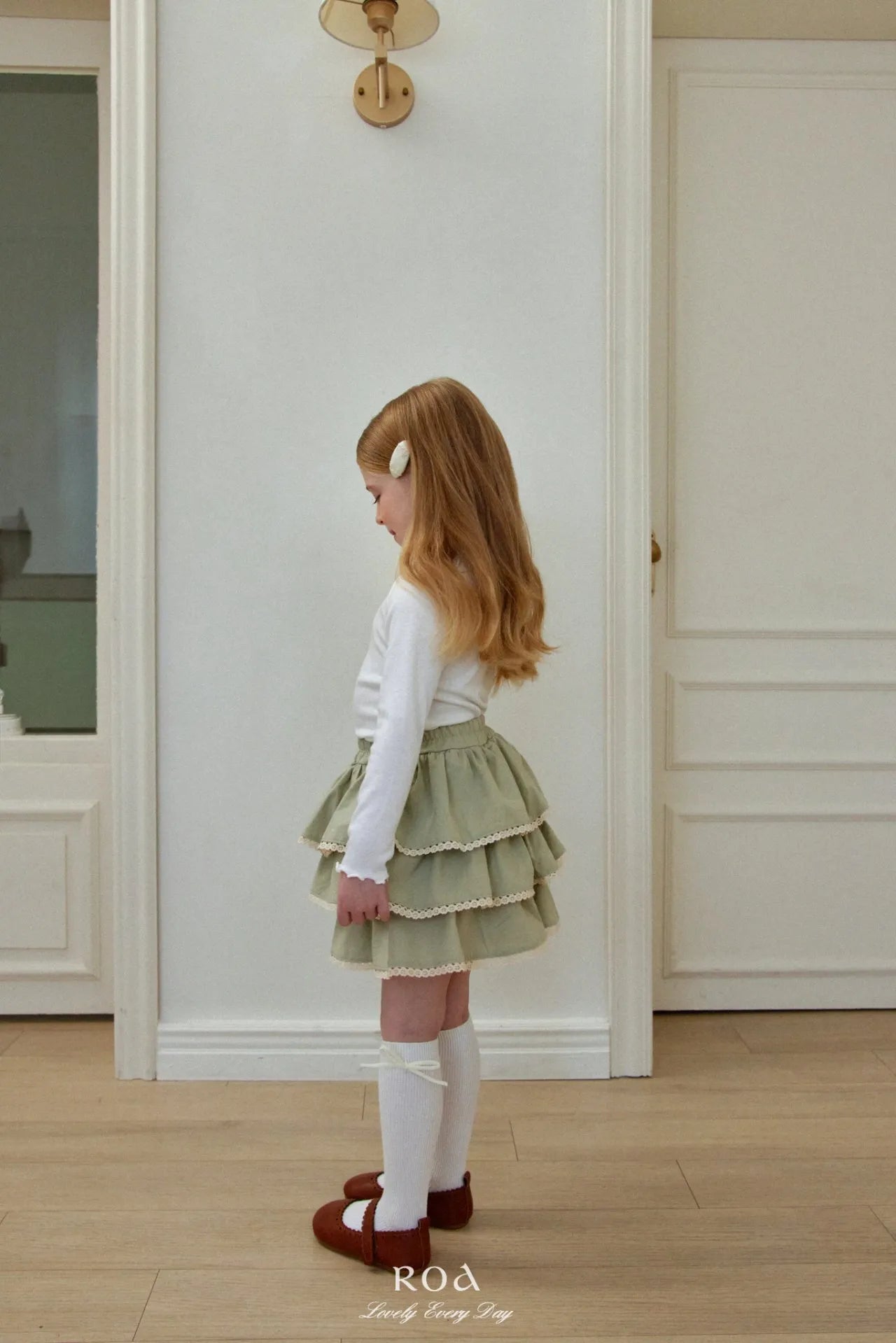 韓國童裝 26春 |   RO16 Spring Chloe Layered Pants (80~120cm)