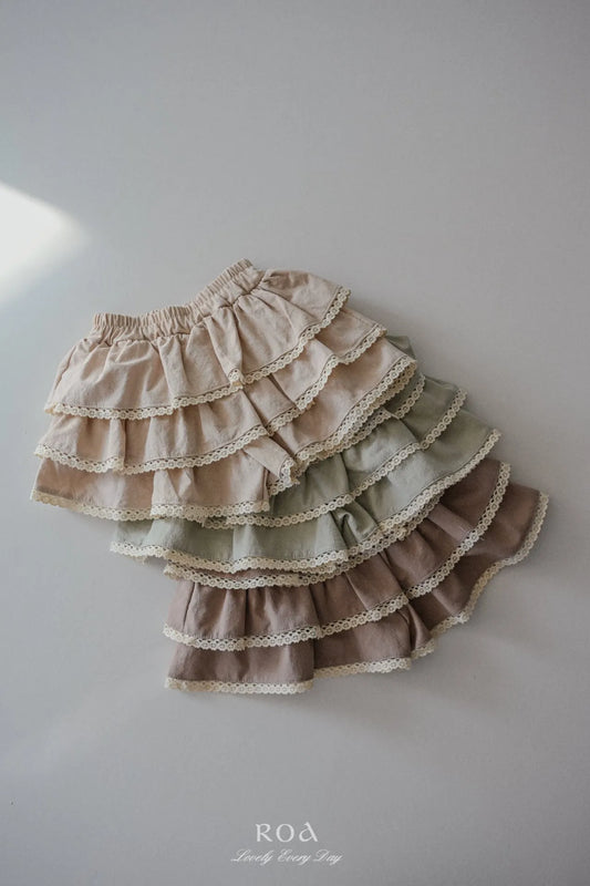 韓國童裝 26春 |   RO16 Spring Chloe Layered Pants (80~120cm)