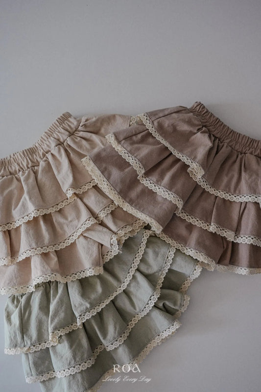 韓國童裝 26春 |   RO16 Spring Chloe Layered Pants (80~120cm)