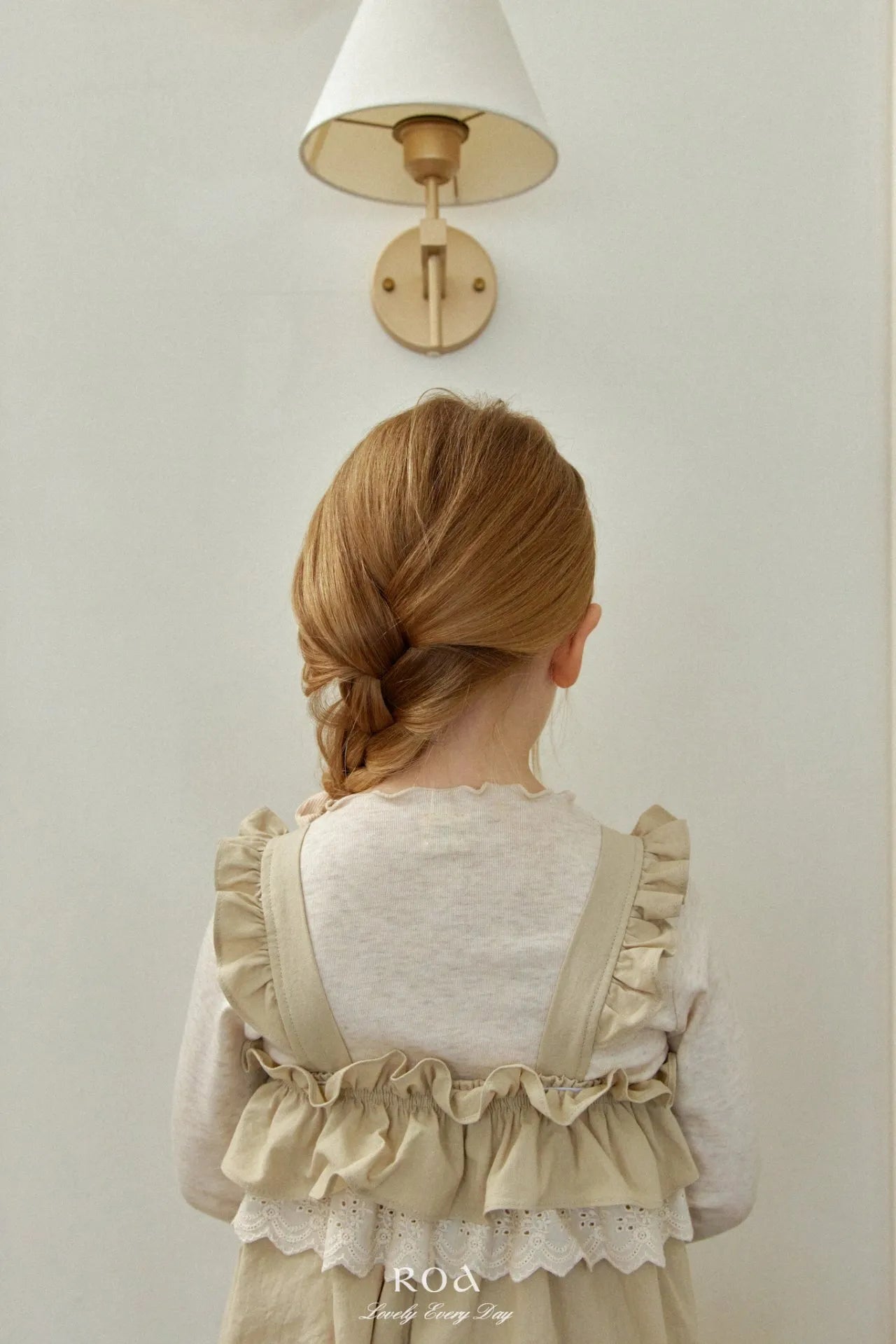 韓國童裝 26春 |   RO17 Lace Frill Suspender (80~120cm)