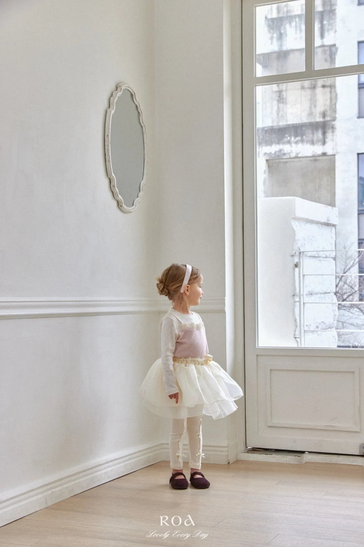 韓國童裝 26春 |   RO18 Double Organza Skirt (80~120cm)