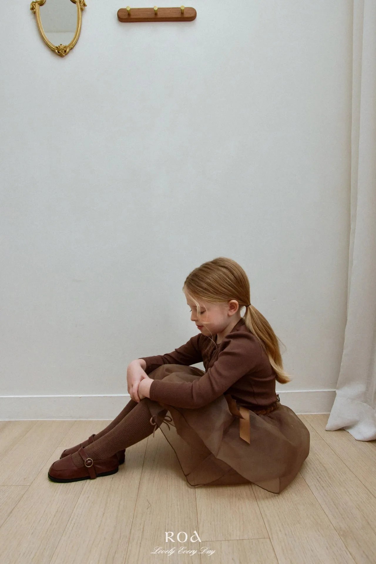 韓國童裝 26春 |   RO18 Double Organza Skirt (80~120cm)