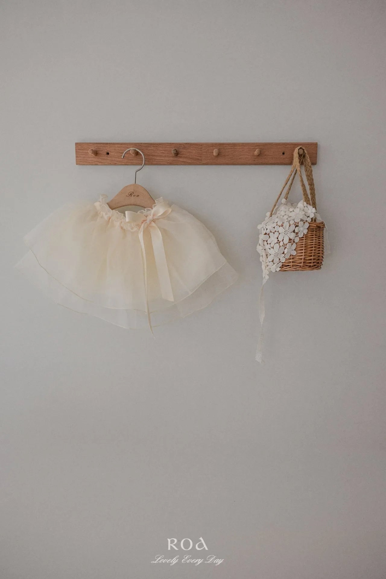 韓國童裝 26春 |   RO18 Double Organza Skirt (80~120cm)