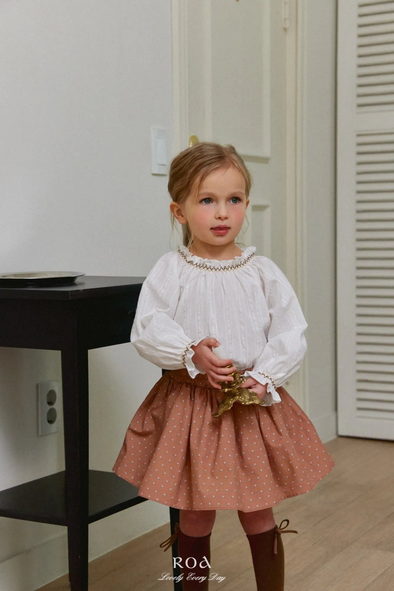 韓國童裝 26春 |   RO19 Spring Rachel Skirt (80~120cm)