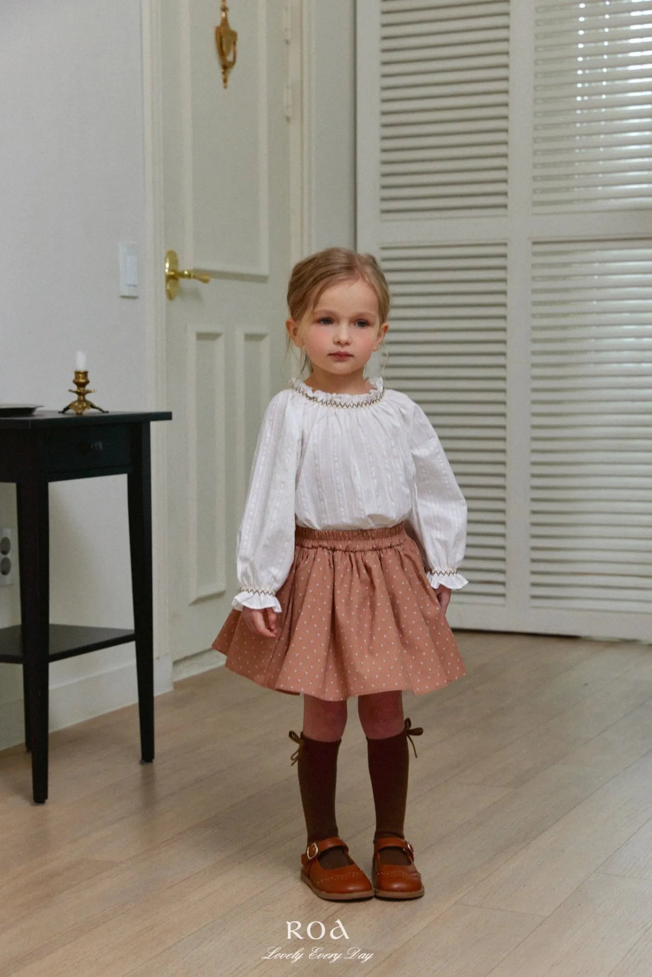 韓國童裝 26春 |   RO19 Spring Rachel Skirt (80~120cm)