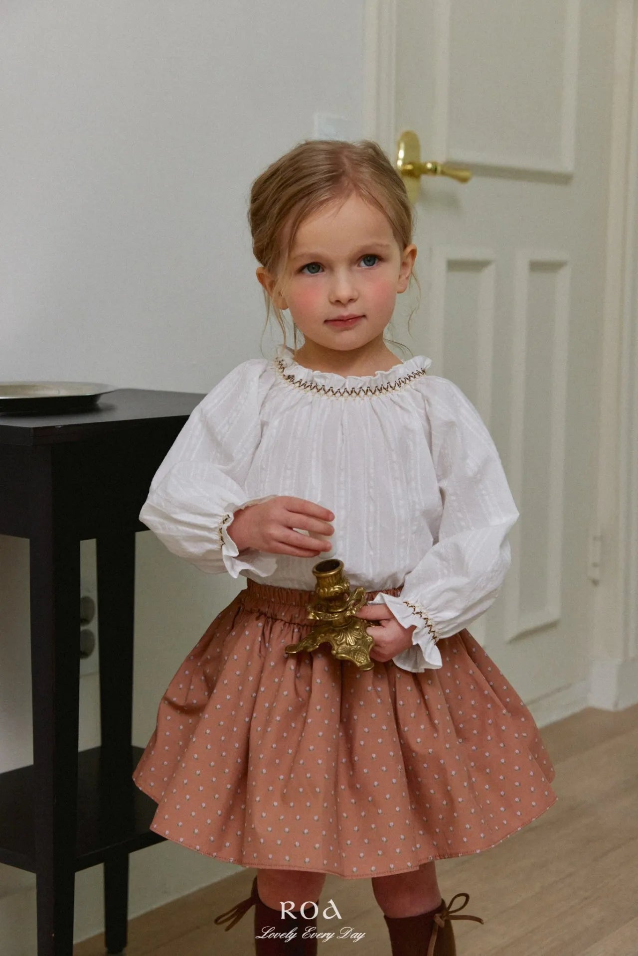 韓國童裝 26春 |   RO19 Spring Rachel Skirt (80~120cm)