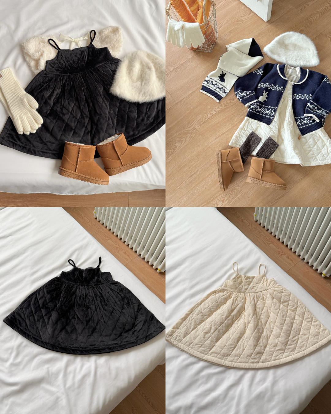 韓國童裝 25秋冬 | NB25436 Padding Dress