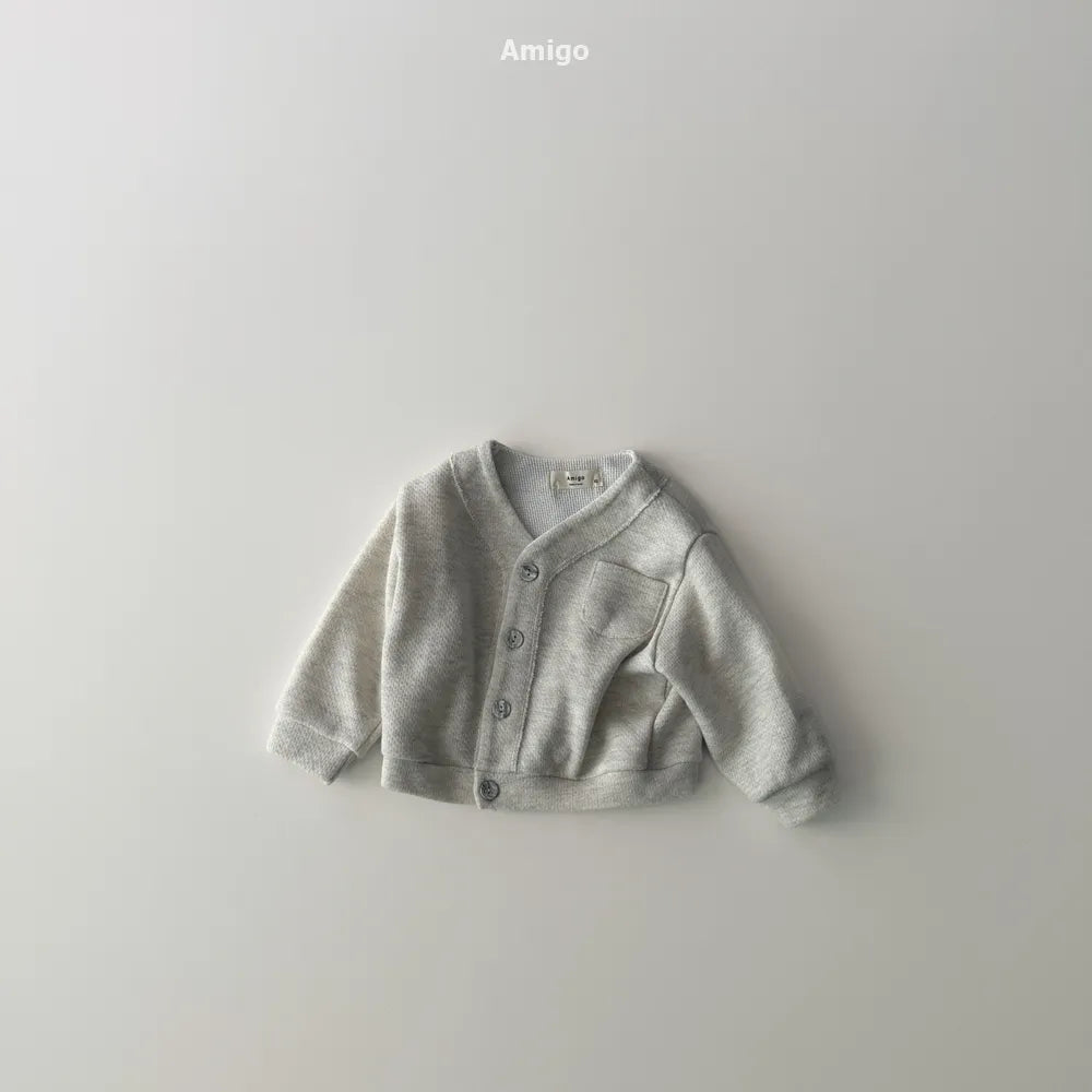 韓國童裝 26春 | AM02 Brie Cardigan (80~120cm)