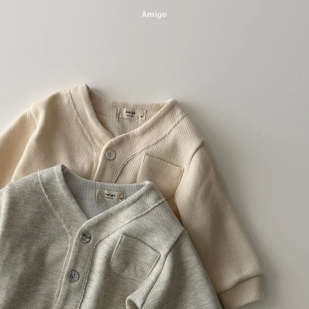 韓國童裝 26春 | AM02 Brie Cardigan (80~120cm)