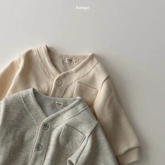 韓國童裝 26春 | AM02 Brie Cardigan (80~120cm)