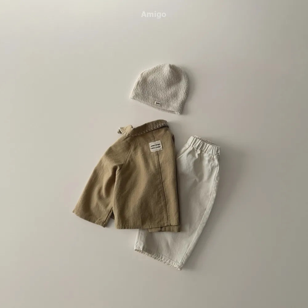 韓國童裝 26春 | AM24 Shirt Jacket (80~120cm)