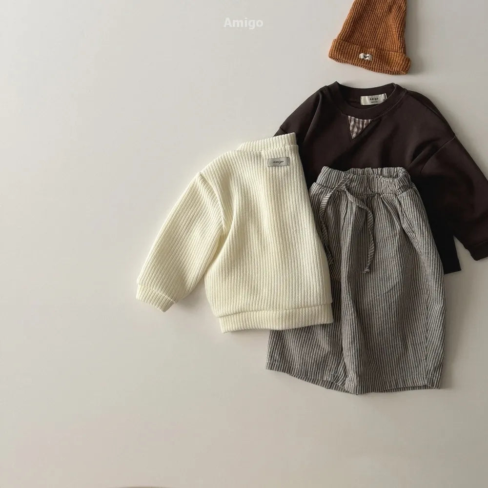 韓國童裝 26春 | AM19 Highneck Cardigan (80~120cm)