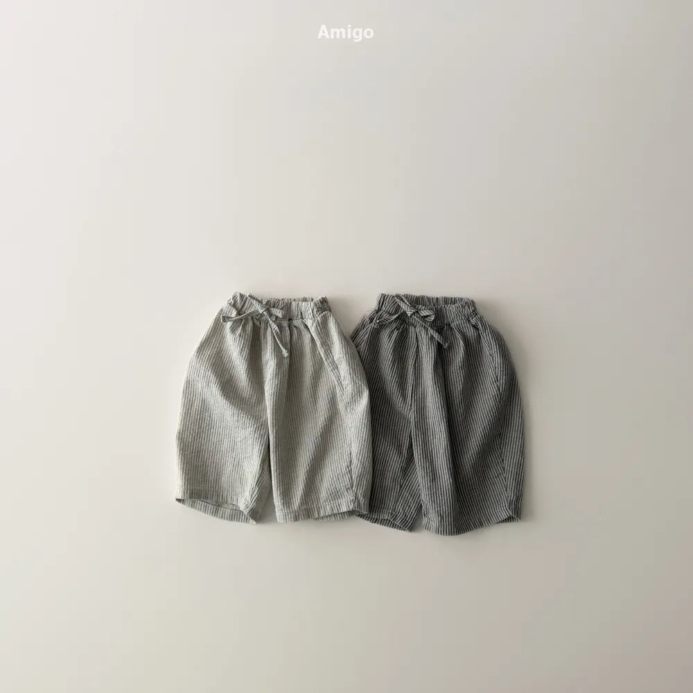 韓國童裝 26春 | AM31 Stripe Pants (80~120cm)