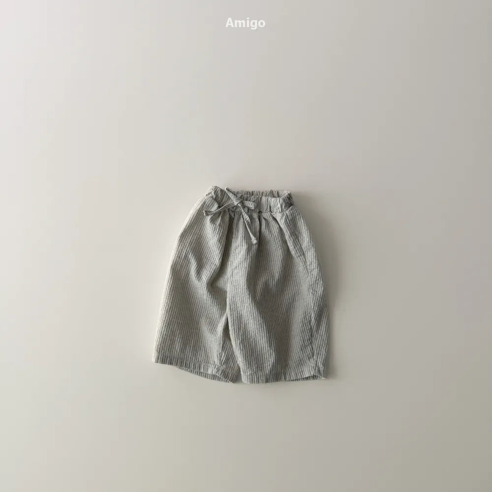 韓國童裝 26春 | AM31 Stripe Pants (80~120cm)