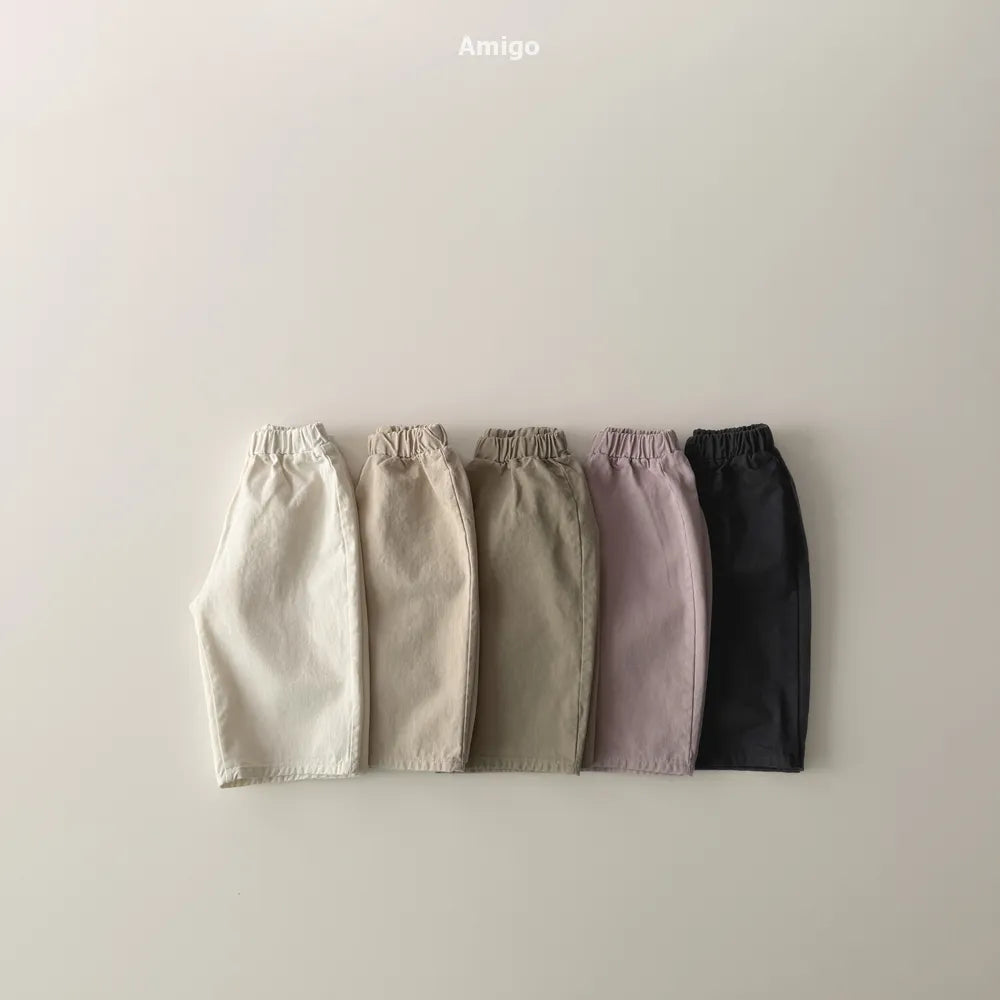 韓國童裝 26春 | AM34 Straght Basic Pants (80~120cm)