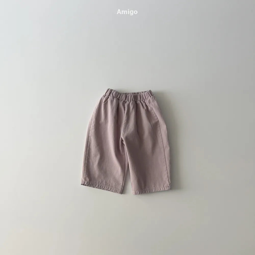 韓國童裝 26春 | AM34 Straght Basic Pants (80~120cm)