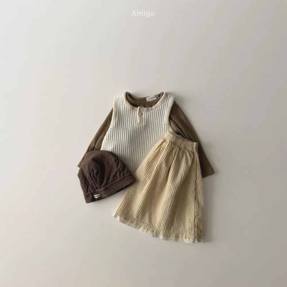 韓國童裝 26春 | AM50 Shirley Skirt (80~120cm)