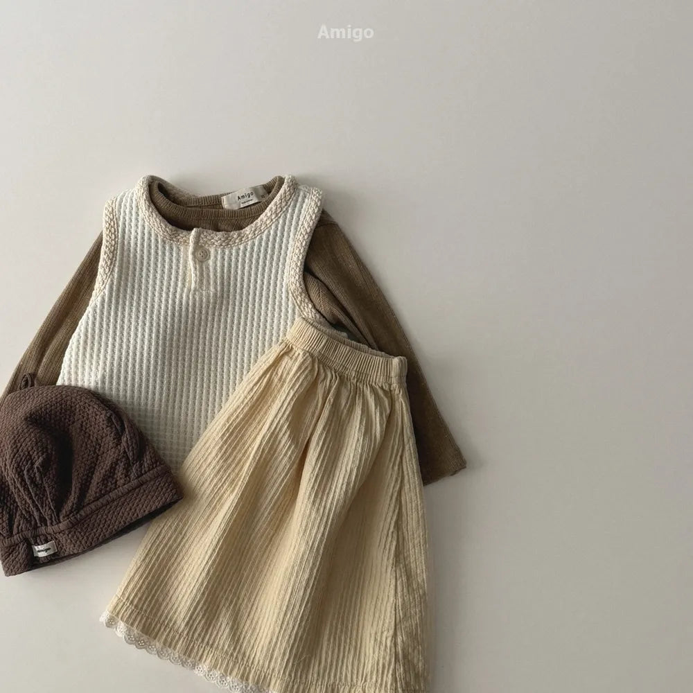 韓國童裝 26春 | AM50 Shirley Skirt (80~120cm)