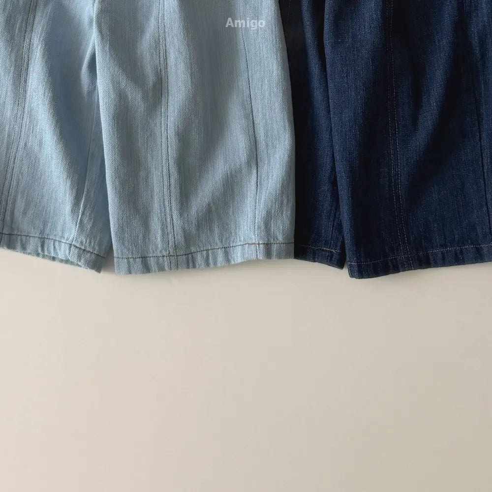 韓國童裝 26春 | AM45 Jump Denim Pants (80~120cm)