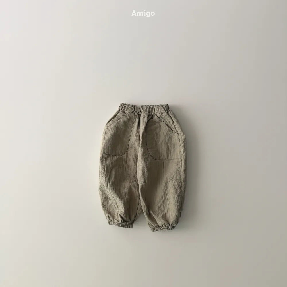 韓國童裝 26春 | AM32 Vintage Pants (80~120cm)