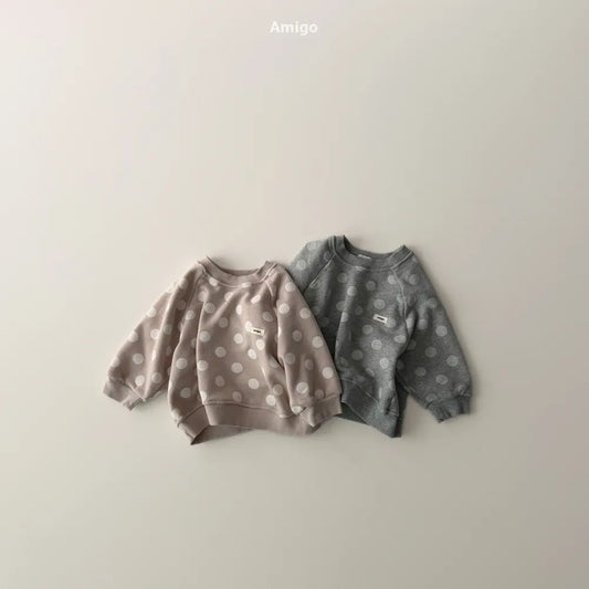 韓國童裝 26春 | AM10 Dotted MTM (80~120cm)