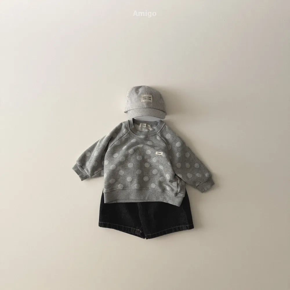 韓國童裝 26春 | AM10 Dotted MTM (80~120cm)