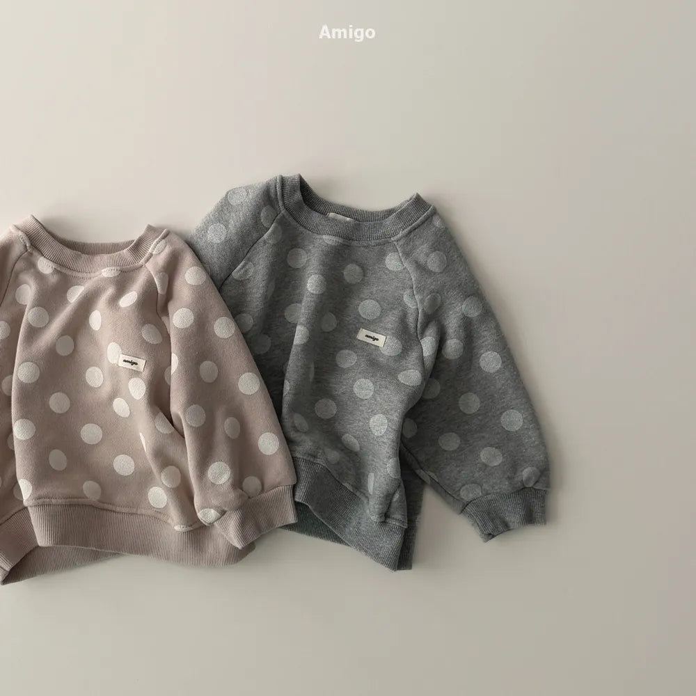 韓國童裝 26春 | AM10 Dotted MTM (80~120cm)